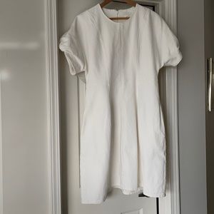 Cos organic cotton denim dress